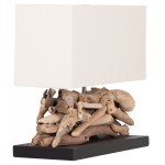 ΕΠΙΤΡΑΠΕΖΙΟ ΟΡΘΟΓΩΝΙΟ ΦΩΤΙΣΤΙΚΟ TWIGGY HM4432 DRIFTWOOD ΛΕΥΚΟ ΚΑΠΕΛΟ 50x16 5x38Υεκ c545237