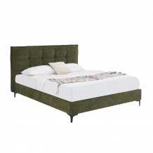 BUTTON ΚΡΕΒΑΤΙ ΓΙΑ ΣΤΡΩΜΑ 160x200cm ΛΑΔΙ 183x217x113cm c545241