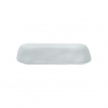 Δίσκος RPET Ορθογώνιος 30x15cm Λευκός Betik Σετ 12 c545254