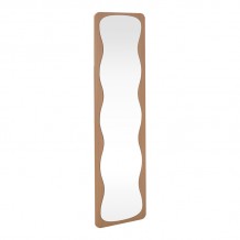 Καθρέπτης Jenia pakoworld mdf σε φυσική απόχρωση 40x40x160εκ c545269