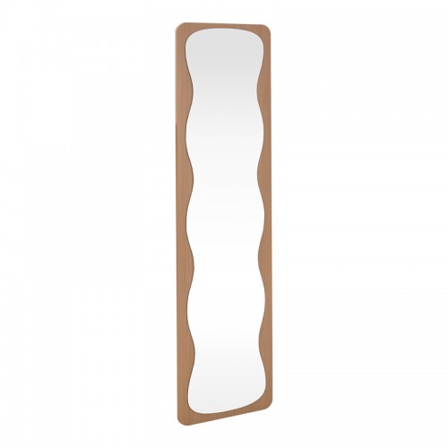Καθρέπτης Jenia pakoworld mdf σε φυσική απόχρωση 40x40x160εκ c545269