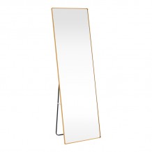 Καθρέπτης Moira pakoworld αλουμίνιο χρυσό 50x28x160εκ c545279