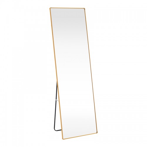 Καθρέπτης Moira pakoworld αλουμίνιο χρυσό 50x28x160εκ c545279