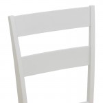 Καρέκλα Dallan pakoworld rubberwood λευκό 40x47 5x89εκ SET 2τμχ c545283