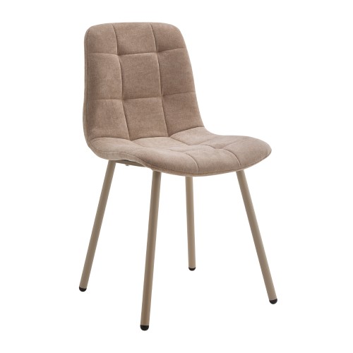 PRIMO ΚΑΡΕΚΛΑ BEIGE CREAM 45x53x84cm SET 4τμχ c545287