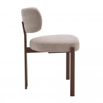 ROOTS ΚΑΡΕΚΛΑ BEIGE ΚΑΡΥΔΙ 54 5x56 5x81cm SET 2τμχ c545289