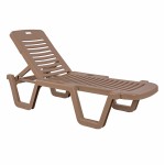 ΞΑΠΛΩΣΤΡΑ ΠΑΡΑΛΙΑΣ ΠΛΑΣΤΙΚΗ ΑΝΑΚΛΙΝΟΜΕΝΗ RELAX ΚΑΠΟΥΤΣΙΝΟ 190Χ70Χ36Υεκ 303002061-04 c545325