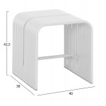ΣΚΑΜΠΟ ΣΕΙΡΑ INTREPID HM6325 02 ΑΛΟΥΜΙΝΙΟ ΣΕ ΛΕΥΚΟ 40x38x42 5Yεκ c545328