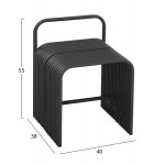 ΣΚΑΜΠΟ ΣΕΙΡΑ INTREPID HM6326 01 ΑΛΟΥΜΙΝΙΟ ΣΕ ΜΑΥΡΟ 40x38x55Υεκ c545330
