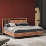 ΚΡΕΒΑΤΙ ΔΙΠΛΟ ΣΤΡΩΜΑ HARRY HM10808 01 ΜΕΛΑΜΙΝΗ ΦΥΣΙΚΟ ΞΥΛΟΥ-ΜΑΥΡΟ--ΓΙΑ 160x200εκ c545336