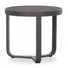 ΤΡΑΠΕΖΑΚΙ ΑΛΟΥΜΙΝΙΟΥ DEVIOUS SM6440 01 ΑΝΘΡΑΚΙ--ΓΚΡΙ SINTERED STONE TOP Φ45x41Υεκ c545337