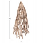 ΑΠΛΙΚΑ ΤΟΙΧΟΥ VEKNA HM4876 DRIFTWOOD ΣΕ ΦΥΣΙΚΟ 43x15 πάχος x100Υεκ 1xΕ27 c545338