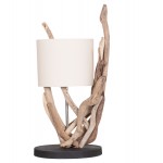 ΕΠΙΤΡΑΠΕΖΙΟ ΦΩΤΙΣΤΙΚΟ BRAMBLE HM4873 DRIFTWOOD ΛΕΥΚΟ ΚΑΠΕΛΟ Φ28x65Υεκ c545339