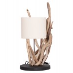 ΕΠΙΤΡΑΠΕΖΙΟ ΦΩΤΙΣΤΙΚΟ BRAMBLE HM4873 DRIFTWOOD ΛΕΥΚΟ ΚΑΠΕΛΟ Φ28x65Υεκ c545339