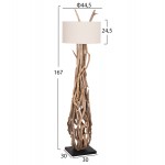 ΔΙΑΚΟΣΜΗΤΙΚΟ ΦΩΤΙΣΤΙΚΟ ΔΑΠΕΔΟΥ ALTAR HM4872 DRIFTWOOD--ΛΕΥΚΟ PVC Φ44 5x167Υεκ c545341