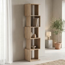 Βιβλιοθήκη Cubik pakoworld sonoma 35x30x161εκ c545353
