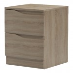 Κομοδίνο Verena pakoworld sonoma 40x40x50εκ c545378