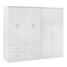 ΝΤΟΥΛΑΠΑ 6ΦΥΛΛΗ BLAKELY HM21235 05 ΜΕΛΑΜΙΝΗ ΧΡΩΜΑ ΛΕΥΚΟ 201x43x181Υεκ c545382