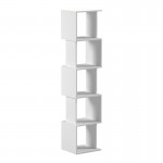 Βιβλιοθήκη Cubik pakoworld λευκό 35x30x161εκ c545399