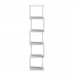 Βιβλιοθήκη Cubik pakoworld λευκό 35x30x161εκ c545399