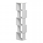 Βιβλιοθήκη Cubik pakoworld λευκό 35x30x161εκ c545399
