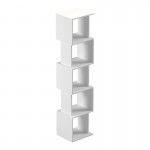 Βιβλιοθήκη Cubik pakoworld λευκό 35x30x161εκ c545399