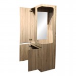 Έπιπλο εισόδου Feby pakoworld sonoma 80x50 5x190εκ c545400