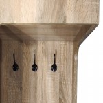 Έπιπλο εισόδου Feby pakoworld sonoma 80x50 5x190εκ c545400