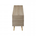 Έπιπλο τηλεόρασης Gorna pakoworld sonoma-ανθρακί 180x35x48 6εκ c545405