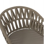 ΣΕΤ ΤΡΑΠΕΖΑΡΙΑΣ 7ΤΜΧ TABER HM10829 02 ΑΛΟΥΜΙΝΙΟ ΛΕΥΚΟ--POLYWOOD--P E ΣΧΟΙΝΙ ΜΠΕΖ c545424