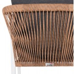 ΣΕΤ ΤΡΑΠΕΖΑΡΙΑΣ 7ΤΜΧ MAERLY HM10826 01 ΑΛΟΥΜΙΝΙΟ ΛΕΥΚΟ--POLYWOOD--ΓΚΡΙ ΜΑΞΙΛΑΡΙΑ c545425
