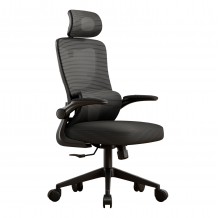 ΚΑΡΕΚΛΑ ΓΡΑΦΕΙΟΥ KESI HM1222 01 ΜΑΥΡO MESH PP 52x50x122Υεκ c545462