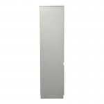 Ντουλάπα τρίφυλλη Merzia pakoworld sonoma-λευκό 120x46 5x183εκ c545468
