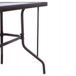 ΣΕΤ ΤΡΑΠΕΖΑΡΙΑΣ 5ΤΜΧ ADAM HM10897 02 ΤΡΑΠΕΖΙ 110x60εκ 4 ΠΟΛΥΘΡΟΝΕΣ--ΚΑΦΕ c545478