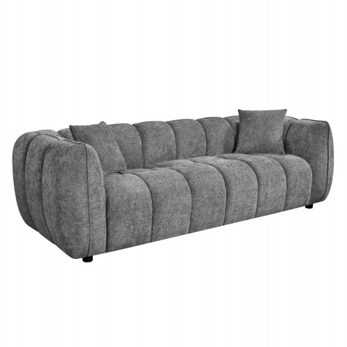 ΚΑΝΑΠΕΣ 3-ΘΕΣΙΟΣ LYKKE HM3323 01 ΓΚΡΙ ΥΦΑΣΜΑ 229x89x70Υεκ c545479