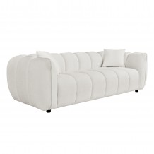ΚΑΝΑΠΕΣ 3-ΘΕΣΙΟΣ LYKKE HM3323 02 ΕΚΡΟΥ ΥΦΑΣΜΑ 229x89x70Υεκ c545480