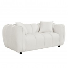 ΚΑΝΑΠΕΣ 2-ΘΕΣΙΟΣ LYKKE HM3324 02 ΕΚΡΟΥ ΥΦΑΣΜΑ 172x89x70Υεκ c545481