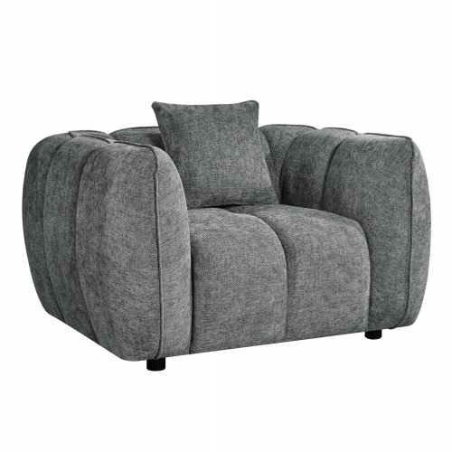 ΠΟΛΥΘΡΟΝΑ LYKKE HM3325 01 ΓΚΡΙ ΥΦΑΣΜΑ 119x89x70Υεκ c545482