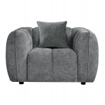 ΣΕΤ ΚΑΝΑΠΕΣ ΓΩΝΙΑ ΔΕΞΙΑ -ΠΟΛΥΘΡΟΝΑ LOUNGE LYKKE HM10820 01R ΓΚΡΙ ΥΦΑΣΜΑ c545486