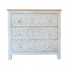 LOTUS ΣΥΡΤΑΡΙΕΡΑ ΛΕΥΚΟ DECAPE ΦΥΣΙΚΟ 90x42x90cm c545499