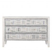 FLOR ΣΥΡΤΑΡΙΕΡΑ 3ΣΥΡΤΑΡΙΑ ΛΕΥΚΟ DECAPE ΦΥΣΙΚΟ 115x42x75cm c545500