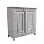 IOS ΚΟΜΟΤΑ 2ΠΟΡΤΕΣ OFF WHITE 95x42x95cm c545502