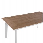 ΣΕΤ ΤΡΑΠΕΖΑΡΙΑΣ 5ΤΜΧ TABER HM10824 01 ΑΛΟΥΜΙΝΙΟ ΛΕΥΚΟ--POLYWOOD--P E ΣΧΟΙΝΙ ΜΠΕΖ c545567