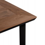 ΣΕΤ ΤΡΑΠΕΖΑΡΙΑΣ 5ΤΜΧ TABER HM10824 02 ΑΛΟΥΜ ΣΚΟΥΡΟ ΓΚΡΙ--POLYWOOD--P E ΣΧΟΙΝΙ ΜΠΕΖ c545568