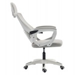 ΚΑΡΕΚΛΑ ΓΡΑΦΕΙΟΥ SALAS HM1223 02 P P ΛΕΥΚΟ-ΓΚΡΙ MESH ΥΦΑΣΜΑ 60x60x118-128Υεκ c545592