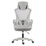 ΚΑΡΕΚΛΑ ΓΡΑΦΕΙΟΥ SALAS HM1223 02 P P ΛΕΥΚΟ-ΓΚΡΙ MESH ΥΦΑΣΜΑ 60x60x118-128Υεκ c545592