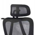 ΚΑΡΕΚΛΑ ΓΡΑΦΕΙΟΥ FRANTIC HM1224 01 ΜΑΥΡO MESH ΠΟΛΥΠΡΟΠΥΛΕΝΙΟ 60x60x134Υεκ c545593