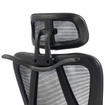 ΚΑΡΕΚΛΑ ΓΡΑΦΕΙΟΥ FRANTIC HM1224 01 ΜΑΥΡO MESH ΠΟΛΥΠΡΟΠΥΛΕΝΙΟ 60x60x134Υεκ c545593