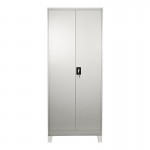 Μεταλλική ντουλάπα Ugren pakoworld σε ανοιχτό γκρι 70x40x190εκ c545609