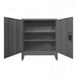 Μεταλλικό ντουλάπι Armon pakoworld ανθρακί 90x45x100εκ c545617